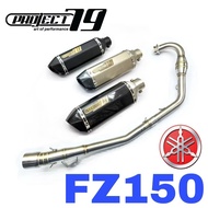 Project79 Exhaust Yamaha FZ150 Full System Piping Stainless Power Ekzos Manifold FZ150I Motor Access
