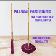 BOSSY INDOSTAR Automatic Spin mop microfiber wring mop/ microfiber mop automatic mop tool