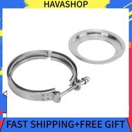 Havashop 5in To 4in  Inlet Flange Clamp V‑Band Reducer Easy Installation for Turbo