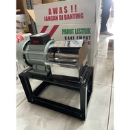 MESIN Electric Coconut Grater Machine / Grater Color Plate Funnel / 4 Foot Grater High Front Funnel 