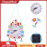 Chaoshihui Kids Engine Build Kit Handmade Clock Material Kits for Do Yourself Para Mesa Suite Child