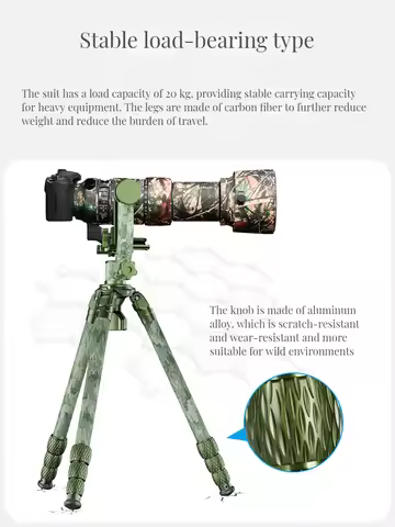 Sirui CT-3204 CT3204+CH20 Carbon Camo fiber tripod CT3204 CH-20 Gimbal For Nikon Sony Canon