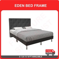 [Bulky]Eden Fabric and Leather Bed Frame In 16 Colour / Divan Bed (Free Delivery and Installation)