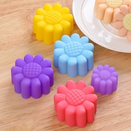 be&gt; Sunflower Shape Silicone Baking Mold DIY Soap Cake Chocolate Jelly Flower Mould