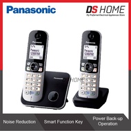 🔥 HOT DEALS 🔥 PANASONIC KX-TG6812MLB CORDLESS PHONE 2 HANDSETS RECHARGEABLE 1.8" LCD (BLACK)