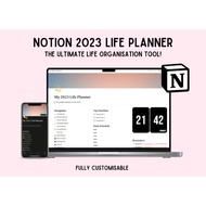 Notion Dashboard Life Planner Template | Notion Template |