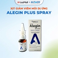 Xịt giảm viêm mũi dị ứng Alegin Plus Spray giảm tái phát viêm xoang an toàn lành tính Novocare