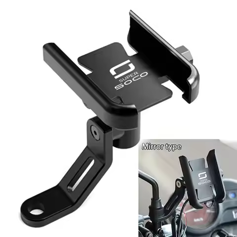 For SUPER SOCO CPx CUx TC 50/MAX/WANDERER TS TSX 1500 2019-2025 Motorcycle CNC Handle Bar Mobile Pho