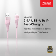 Yoobao 4015/4017 120cm/200cm I Fast Charging 2.4A USB A to Lightning I Data Transmission Cable