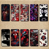 Fall protection cover for Vivo 1716 Y75 Y79 V7 Plus Spiderman Soft black phone case