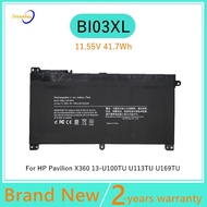 BI03XL Laptop battery For HP Pavilion X360 13-U000 M3-U000 M3-U100 Series for Stream 14-AX000 HSTNN-