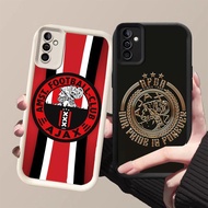DJ-5 Ajax Amsterdam Silicone Casing black and white for OPPO Realme C73 14T 2025 14 A5 C71 A5X 14X 5