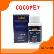 PETdiatric SQUALENE AKG - 60 Softgels / Cat / Dog / Supplement CocoPet