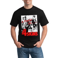 4Skins Skinhead A Fistful Of 4 Skins Breathable Cotton Fashion Custom Round Neck Tee