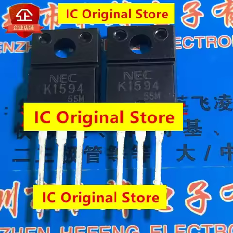 20pcs 2SK1594 Import Original Electronic Components Into Three Feet TO-220F 1594 The Integrated Circ