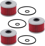 Tvent HF113 Oil Filter w Cover O-Rings Replacement for Honda TRX250 CBF250 TRX400X TRX350 TRX400FW T
