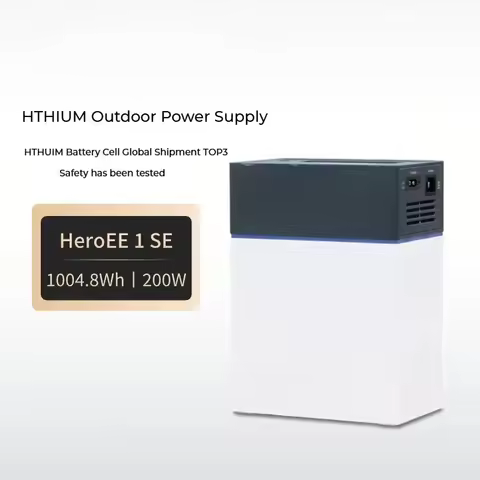 Top 1KWH 200W Portable Hithium Power Station Hero ee1 with LiFePO4 Battery Solar Panels Power Genera