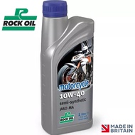 Rock Oil Motorcycle 10W40 1L Semi Synthetic Motorcycle Engine Oil