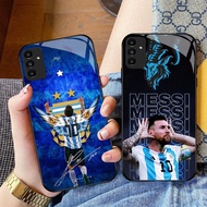 CK-40 Argentina Messi 10 HD Glass Casing for Samsung A05S A35 A55 A24 A14 A15 A04S A34 A25 M15 A54 S