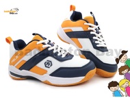 Felet - Flyton S-Lite BS 59 Yellow Navy Badminton Court Shoes For KIDS