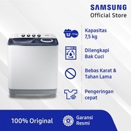 Mesin Cuci Samsung Wt75H3210Mb/Se 7,5Kg 2 Tabung