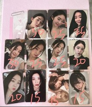 Red Velvet Irene seulgi tilt小卡 星光卡