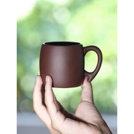 Purple Clay Cup Handle Handmade Master Cup Single Cup Purple Clay Purple Clay Cup Kung Fu Tea Set Sm