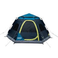 Camp Burst 4-Person Camping Tent, Umbrella-Style Pop-Up Tent with 45s Easy Setup, Dark Room Option A