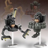 2024 Handsome Toilet Minifigure Suspended Toilet Man TV Man Audio Man Compatible with Lego Building 