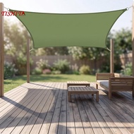 [tishita] Waterproof Rectangular Shade Sail Backyard Shade Sail with Ropes Deck Outdoor Canopy Cover