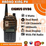 CIGNUS UV86 5 watts Cheapest NTC Type Dualband Two way radio