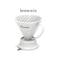 BREWISTA Smart Brew Porcelain Cone Steeping Filter White
