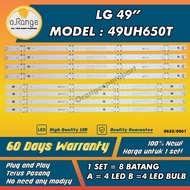 49UH650T LG 49" LED TV BACKLIGHT (LAMPU TV) LG 49 INCH LED TV BACKLIGHT 49UH650