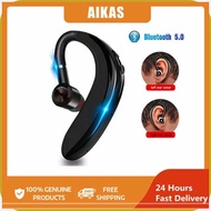 AIKAS]h~Q15V>Zo[Bluetooth{v;5.0&w;Wireless&A;Earphone&j;Handsfree&f;'N<Ear Hanging sport HD Stereo