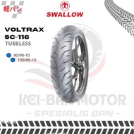 SWALLOW VOLTRAX SC 115 SC 116 RING 10 90/90-10 100/90-10 TUBELESS MOTORCYCLE TIRES