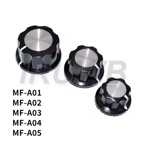 2Pcs Potentiometer Knob WH118/WX050 Rotary Switch Electronic 6mm MF-A01 MF-A02 MF-A03 MF-A04 MF-A05