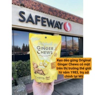 [Hàng Mỹ] Kẹo dẻo gừng Original Ginger Chews của Mỹ