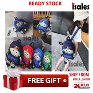 Ready Stock Anti Lost ISALES Robot Bag Beg Sekolah Kindergarten Travel bag