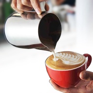 1000ml Espresso Latte Art Stainless Steel Coffee Pitcher Glass - Silver