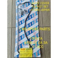 STONE/JAPAN VALVE COVER GASKET SET TOYOTA COLLORA AE92 16V 1.6 4A-F
