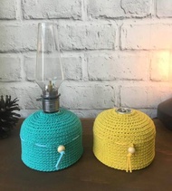 文青風純棉編織露營、戶外用高山瓦斯罐毛線套/保護套~多色可選