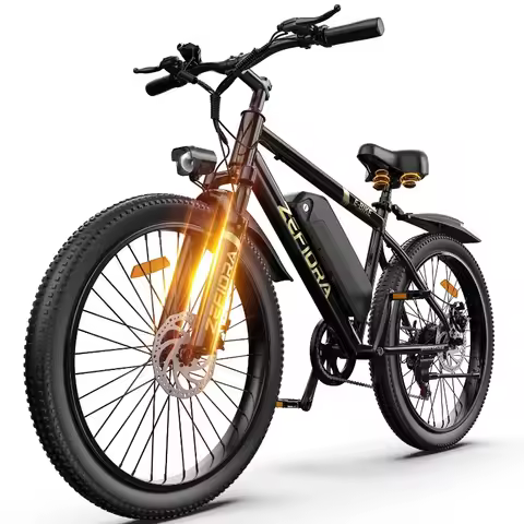 Zefiora M10 Mountain Electric Bike 26 Inch 500w 48v Comes With A Mobile Phone Holder/lock,Free Local