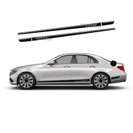 2 Pcs Edition AMG Side Stripes Sitkcer Decal For Mercedes Benz E Class W213 E53 E43 E63 AMG S213 A23