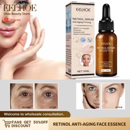 EELHOE Retinol Serum 30ml Retinol Facial Essence Fade Fine Lines Anti Aging Firming Skin Care
