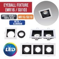 LED Eyeball Fitting/Casing Black/White Downlight Casing LED Spotlight Casing