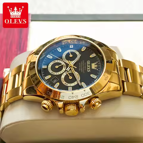 OLEVS 6638 Men Watch Brand Mechanical Movement Automatic Watch Men Luxury Waterproof Calendar Timing
