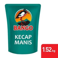 KECAP MANIS BANGO UKURAN REFILL REFIL 1,52 1.52 KG 1,52KG 1.52KG KEDELAI HITAM COCOK UNTUK USAHA BIS