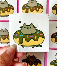 SPECIAL Pusheen Sprinkles Donut Sticker 774