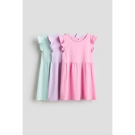 H&M(H&M) 3-pack jersey dresses Girls 3-pack 1305812_1