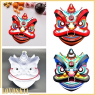[Lovoski1] Oriental Lion Mask Classic Lightweight Decorative Facial Cover Lion Dance Mask